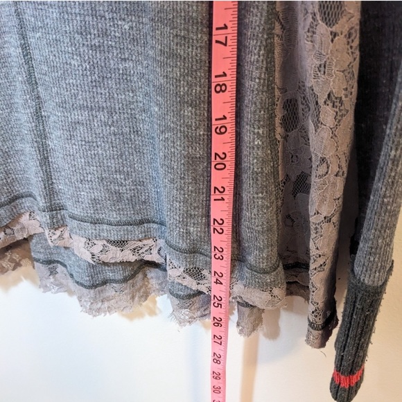 Free People Waffle Pullover Top - Picture 8 of 11